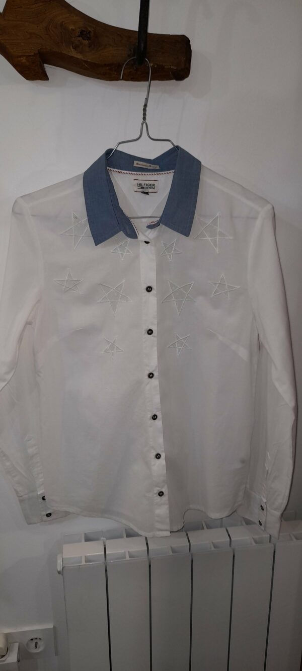 Chemise blanche Tommy Hilfiger taille 34 – Image 4