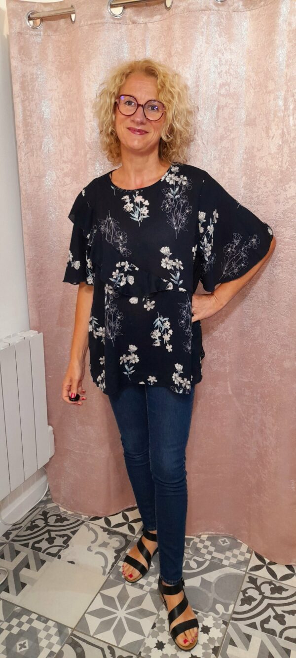 blouse en voile TQF taille 46