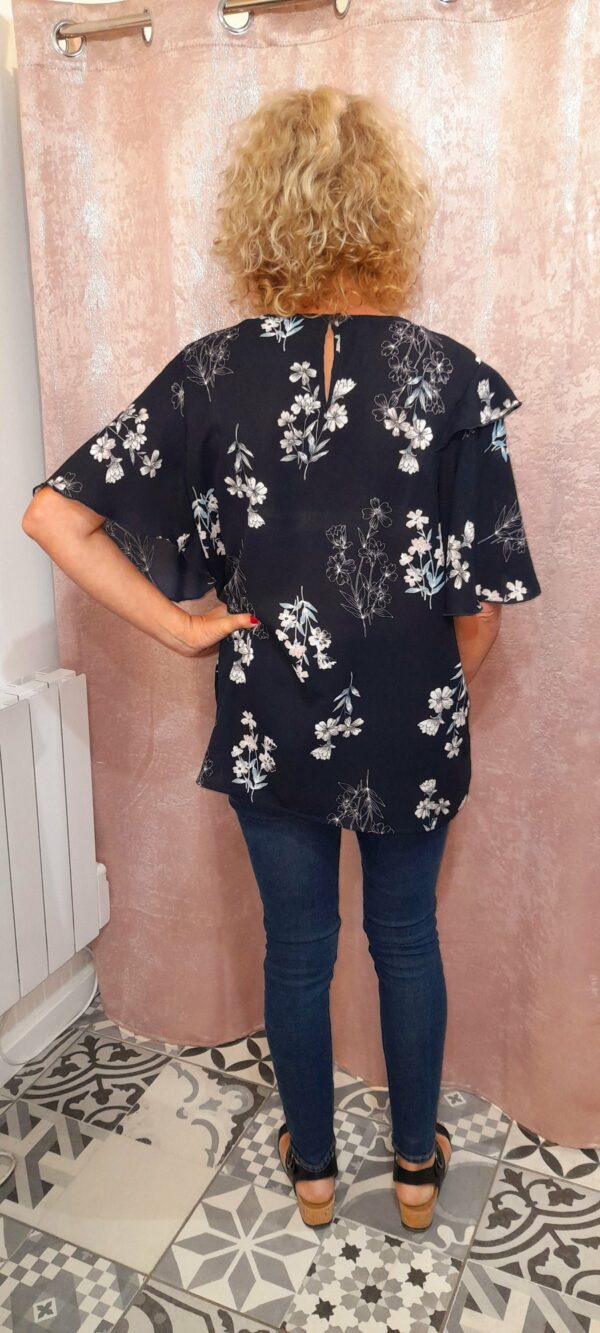 blouse en voile TQF taille 46 – Image 2