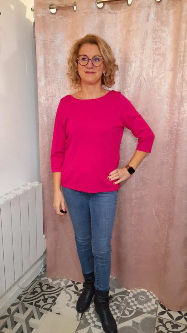 Pull fushia MADELEINE taille 42