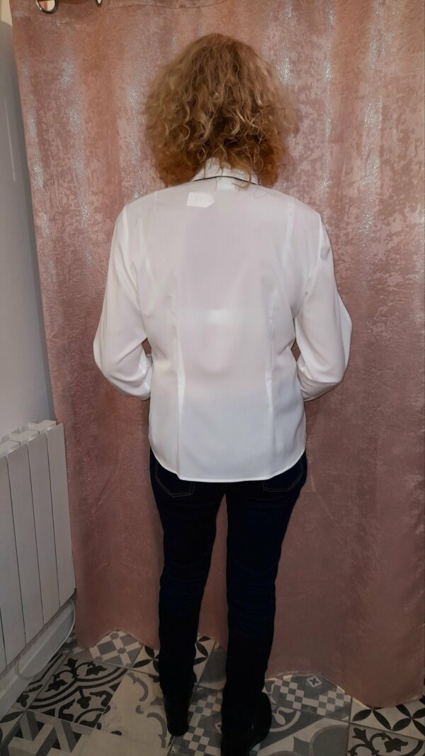 Chemise et lavallière neuve MADELEINE taille 40 – Image 2