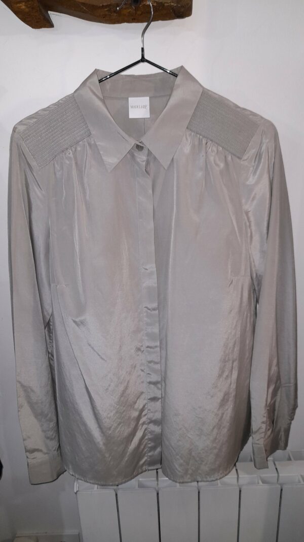 Chemise gris perle MADELEINE taille 42