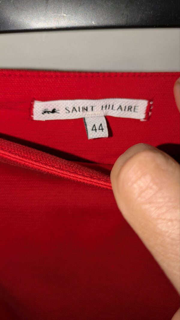 Jupe rouge SAINT HILAIRE taille 44 mais – Image 2