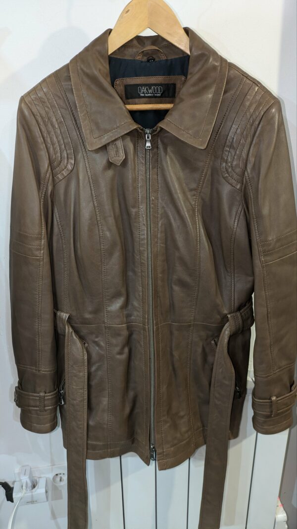 Veste en cuir OAKWOOD taille 44