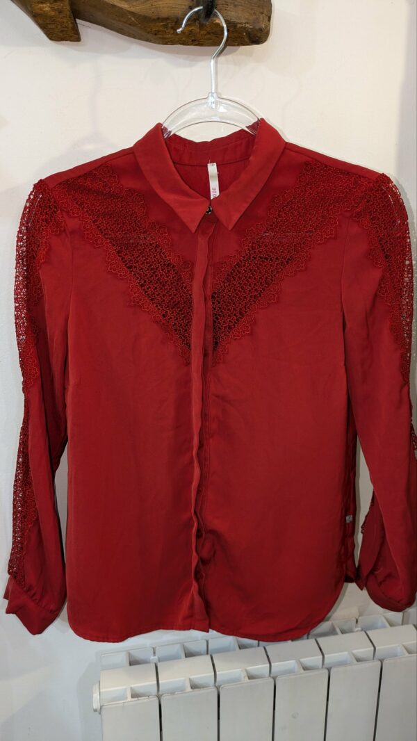 Chemise rouge I.CODE taille 36 – Image 5