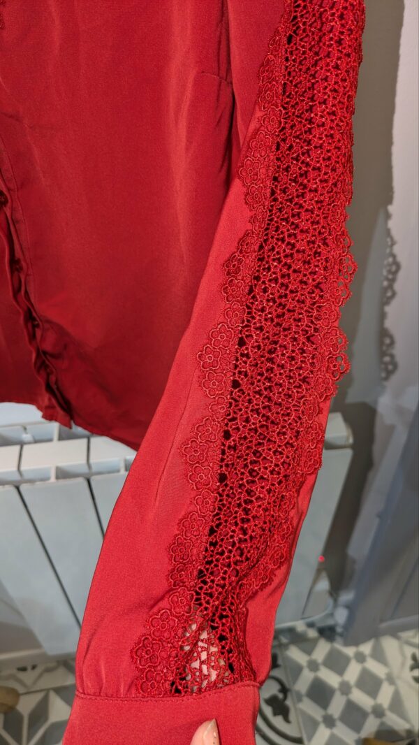 Chemise rouge I.CODE taille 36 – Image 6