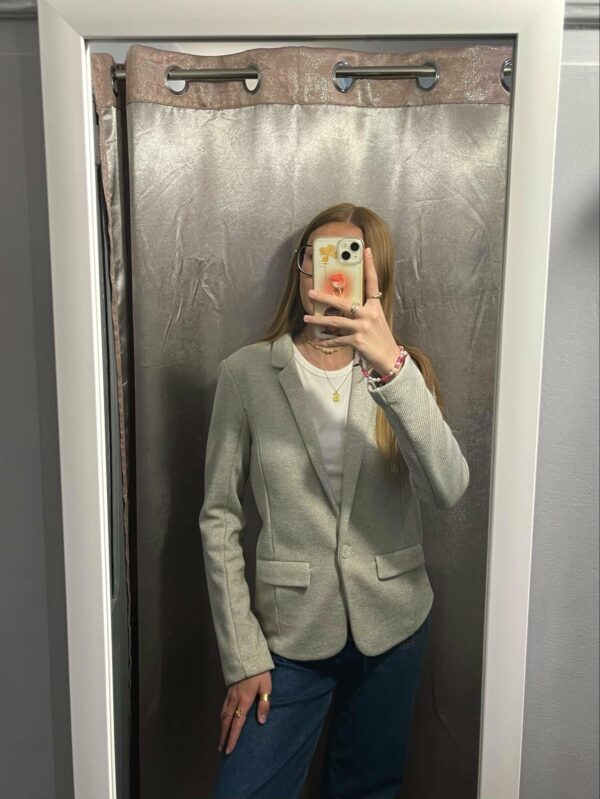 veste écrue et dorée PROMOD taille 36 – Image 3