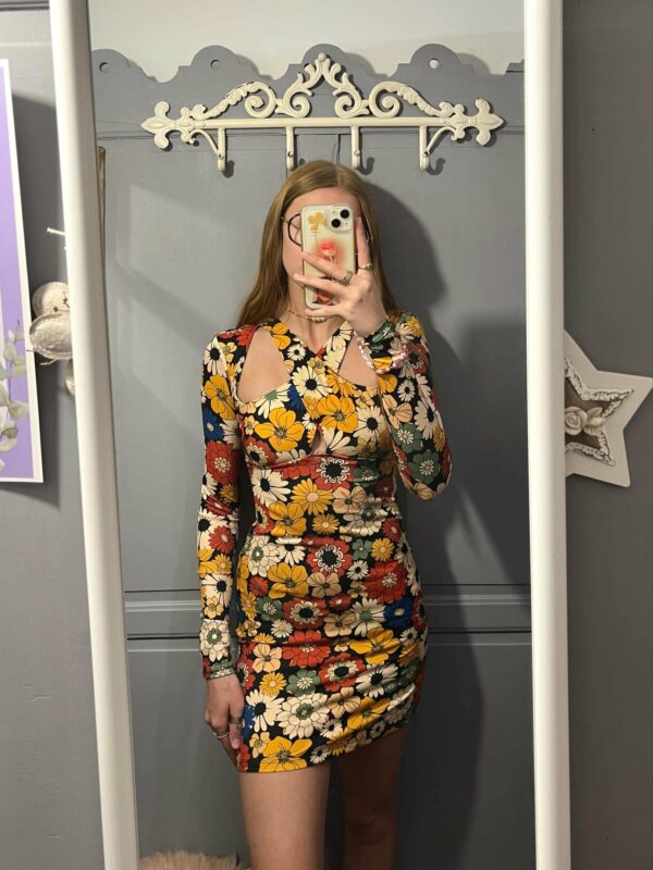 Robe colorée BERSHKA taille 34