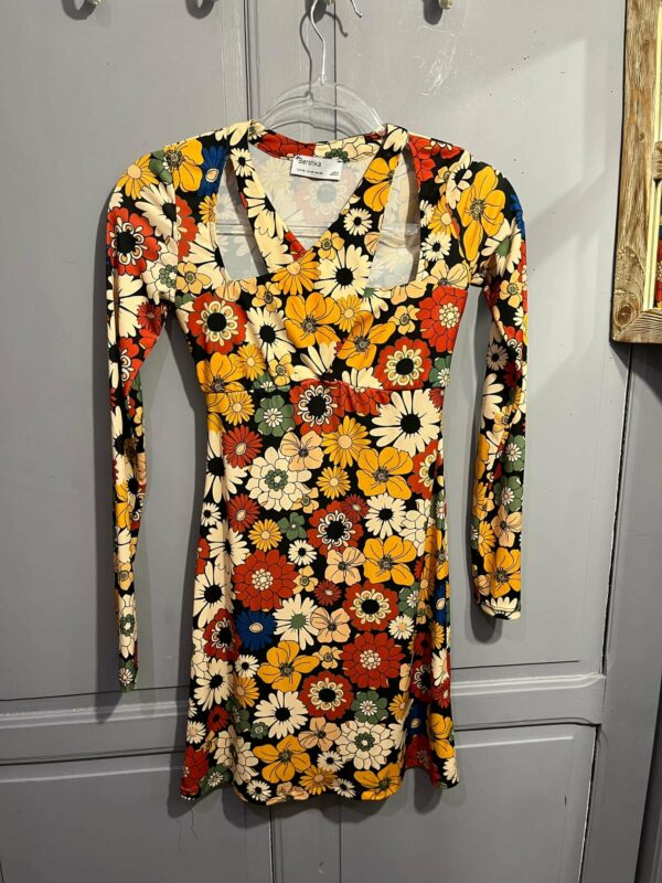 Robe colorée BERSHKA taille 34 – Image 3