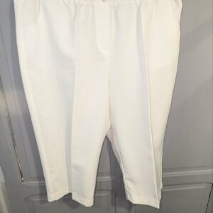 pantacourt blanc CHARMANCE taille 48