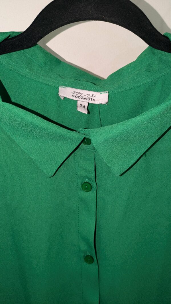 Blouse verte MODAVISTA taille 54 – Image 3