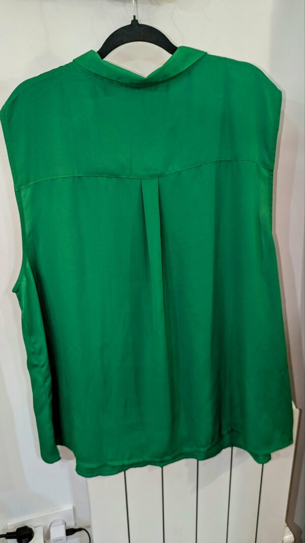 Blouse verte MODAVISTA taille 54 – Image 2