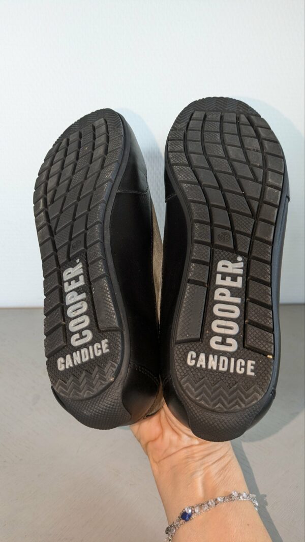 Chaussures décontractées grises neuves Candice Cooper pointure 38 – Image 5