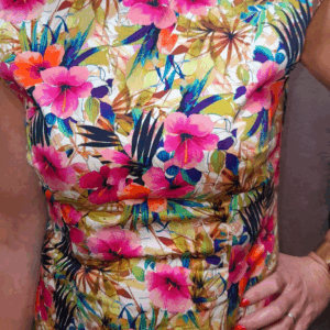 Robe fleurie ZARA taille 40