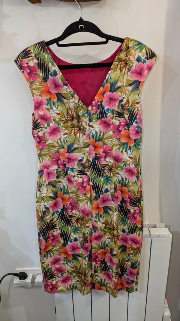 Robe fleurie ZARA taille 40 – Image 4