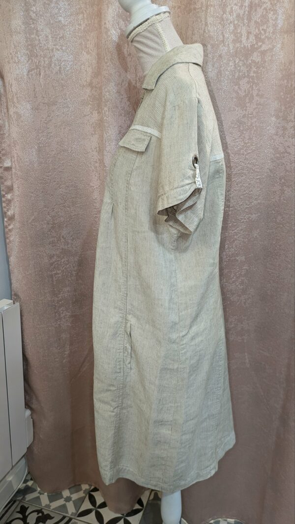 Robe beige MADO ET LES AUTRES taille 38 – Image 7