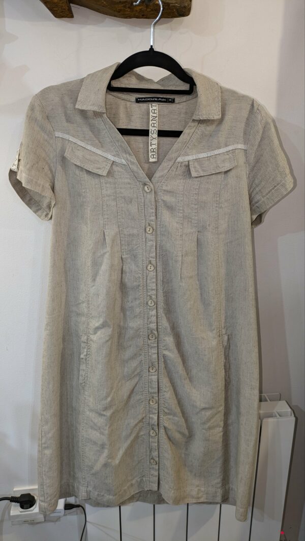 Robe beige MADO ET LES AUTRES taille 38 – Image 9