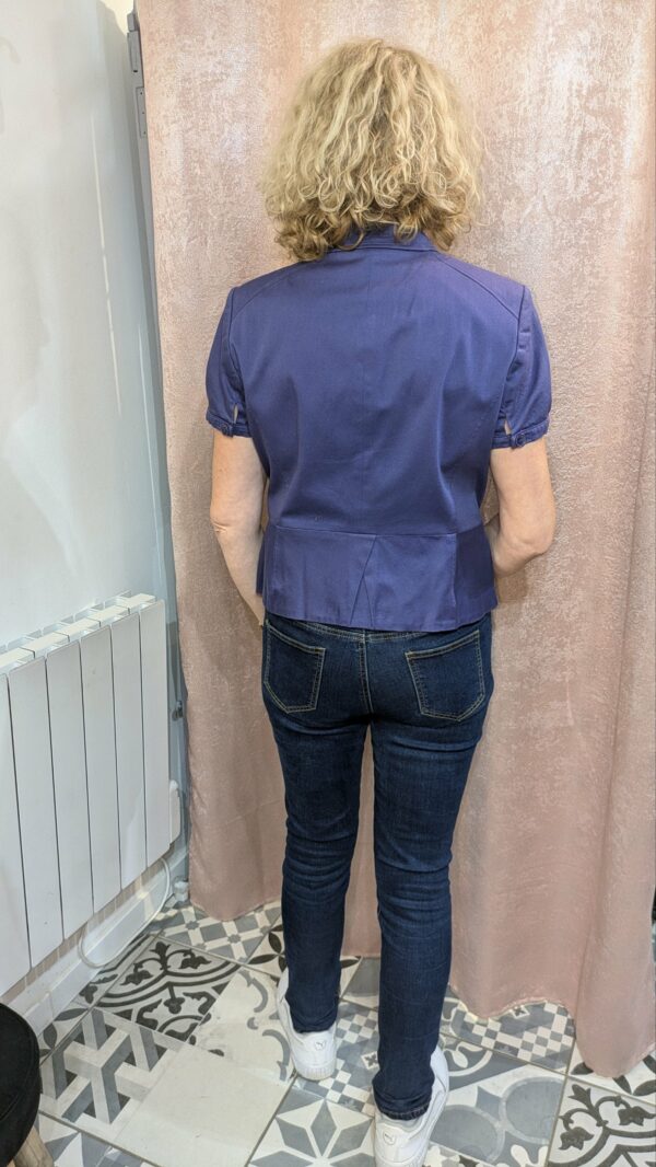 veste bleue MADELEINE taille 42 – Image 7
