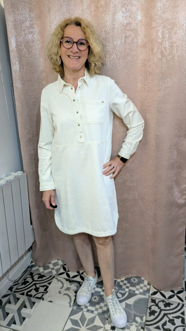 robe blanc cassé STREET ONE taille 38
