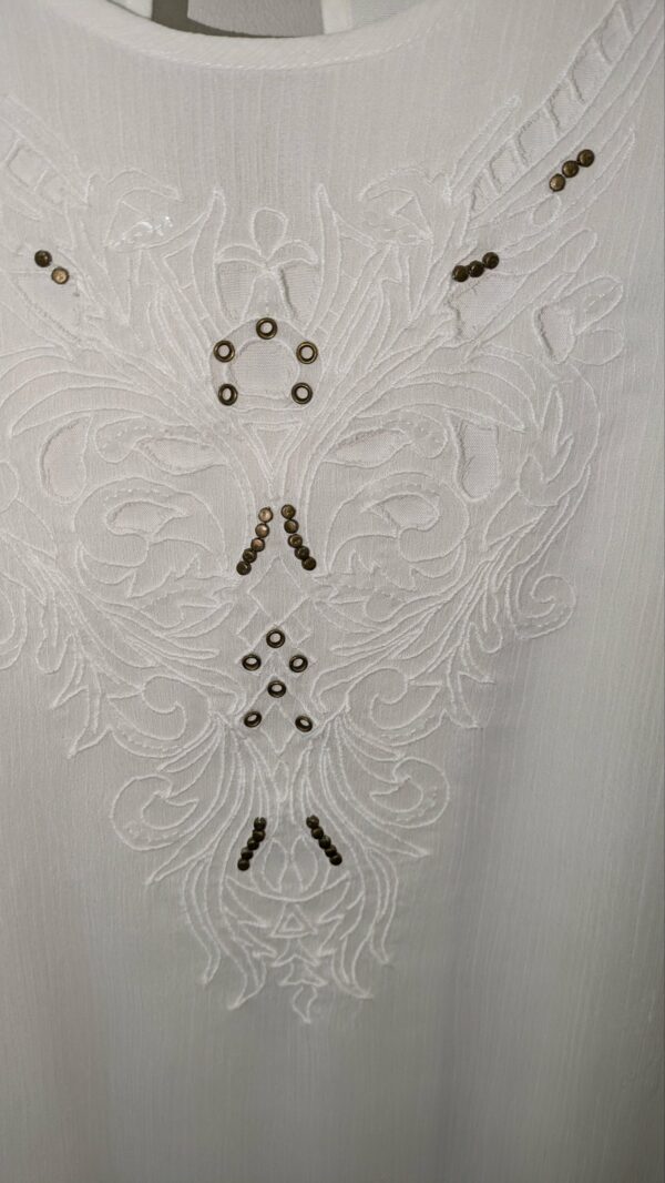 Robe blanche IKKS taille 42 – Image 7