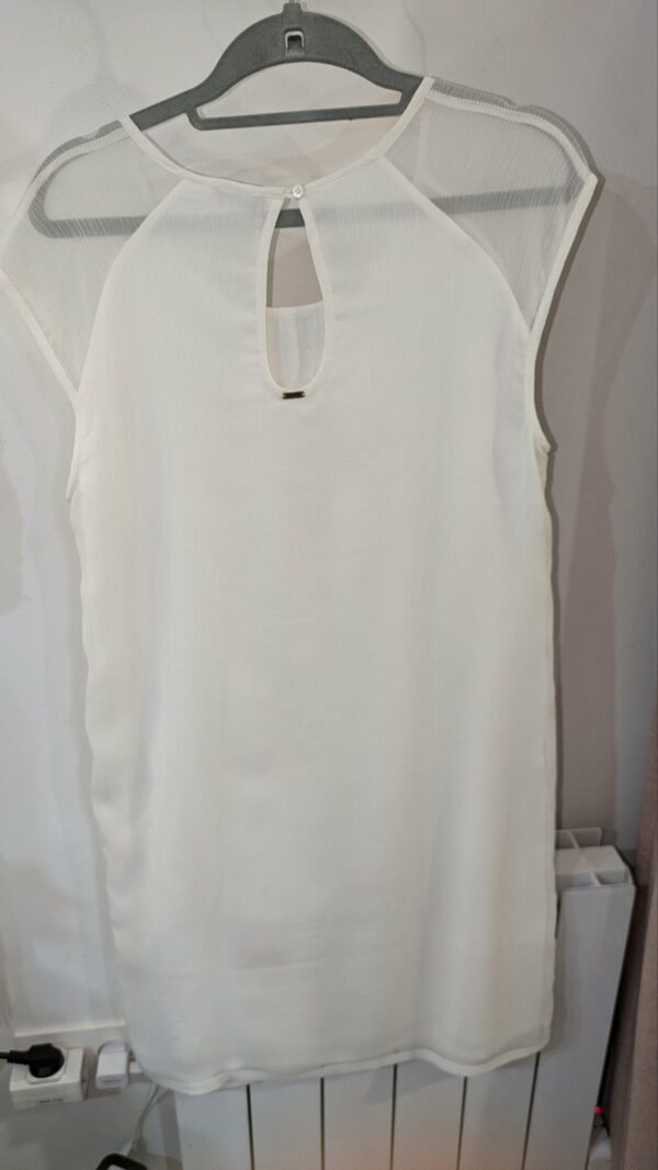 Robe blanche IKKS taille 42 – Image 4