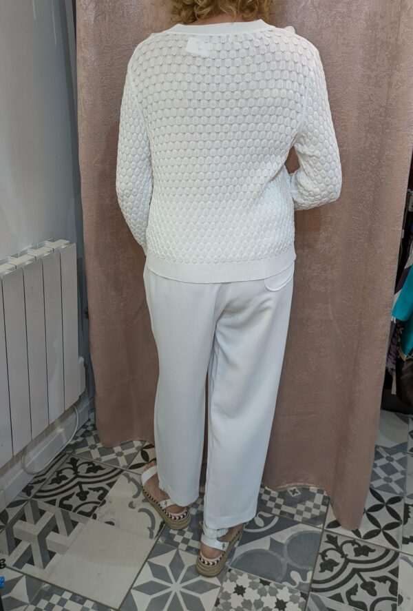 Gilet blanc DERHY taille 42 – Image 6