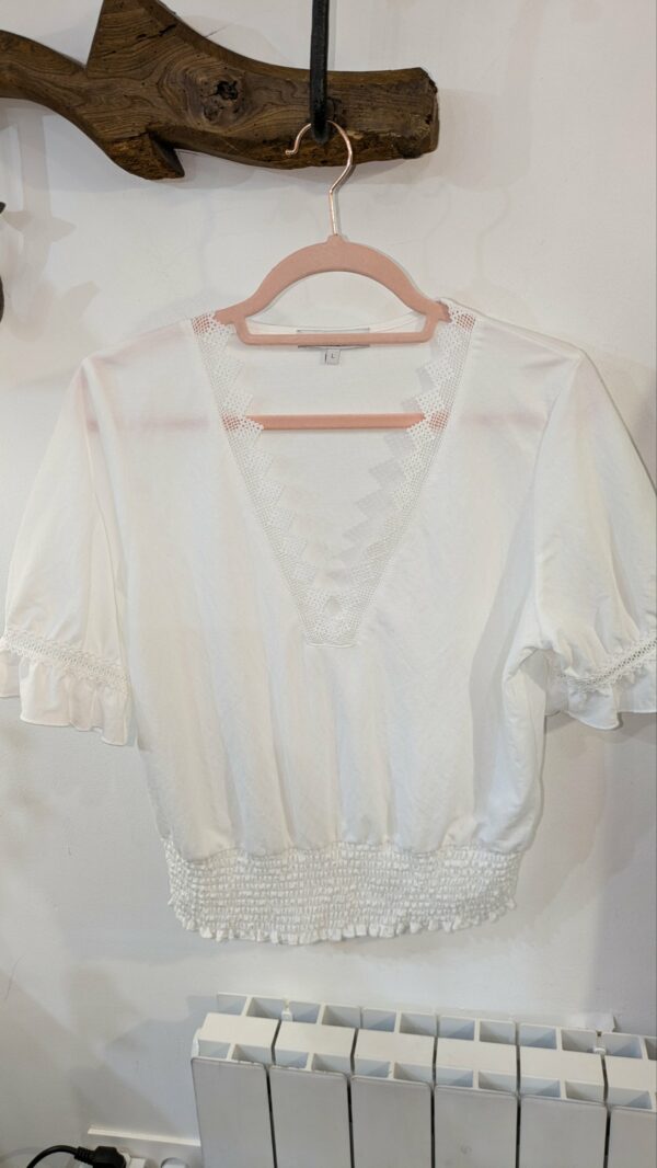 Blouse blanche MORGAN taille L
