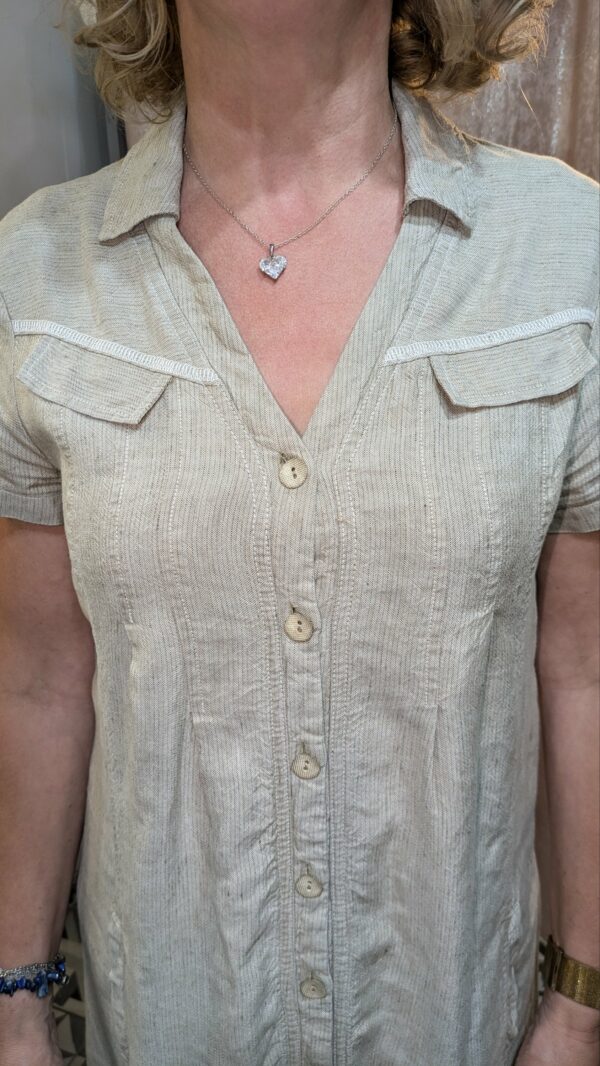 Robe beige MADO ET LES AUTRES taille 38 – Image 13