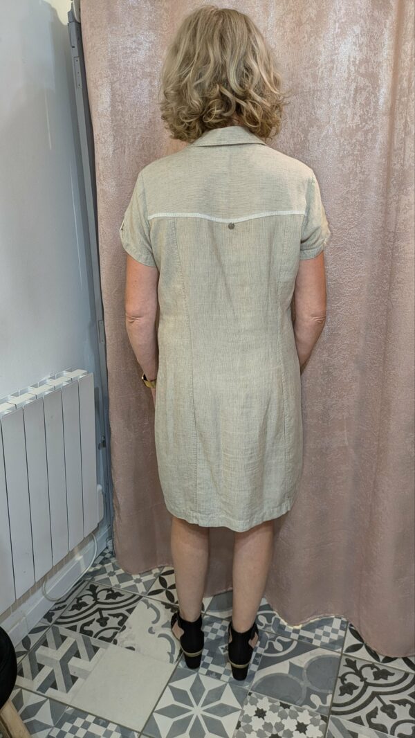 Robe beige MADO ET LES AUTRES taille 38 – Image 11