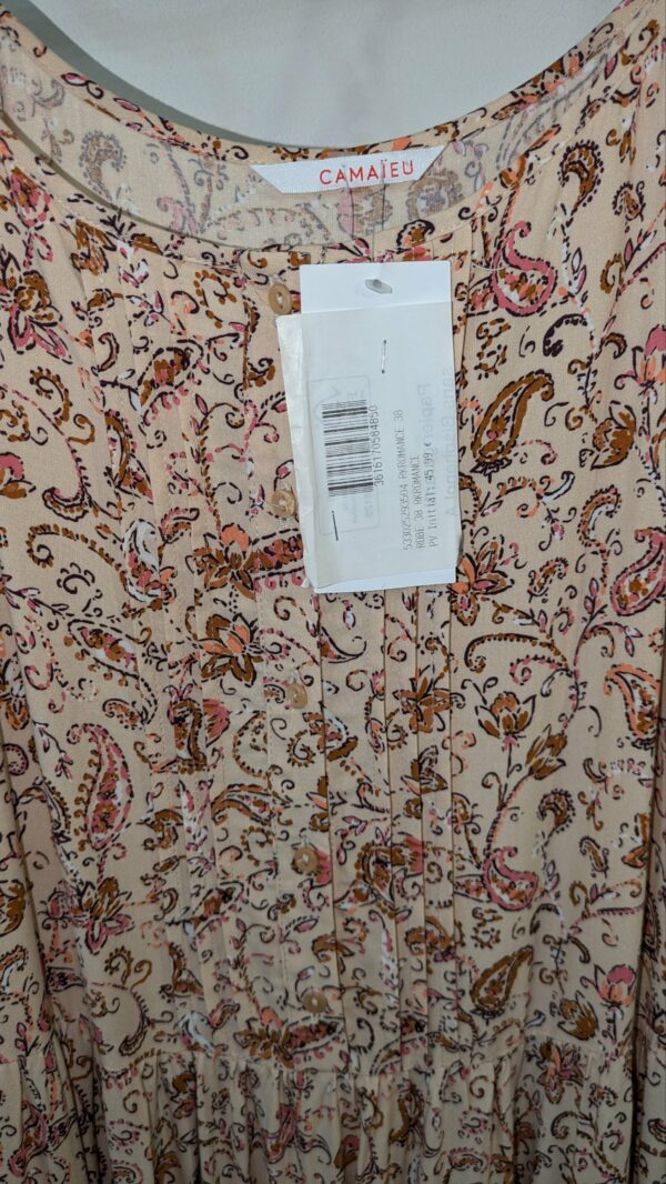 Robe longue neuve CAMAÏEU taille 38 – Image 7