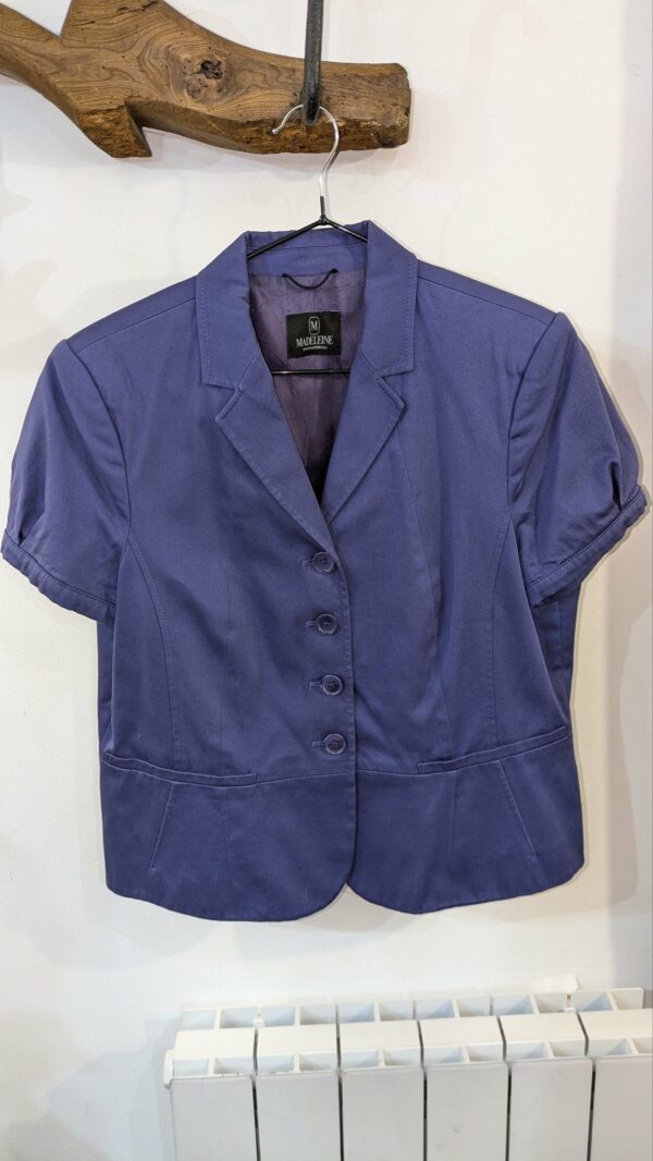 veste bleue MADELEINE taille 42 – Image 3