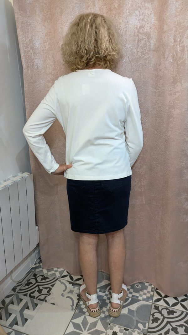 veste blanche et marine MADELEINE taille 42 – Image 7
