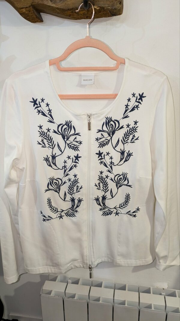 veste blanche et marine MADELEINE taille 42 – Image 3