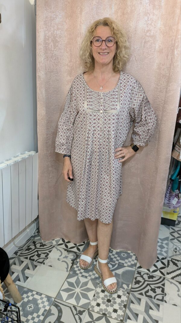 robe parme TAILLISSIME taille 54 – Image 7