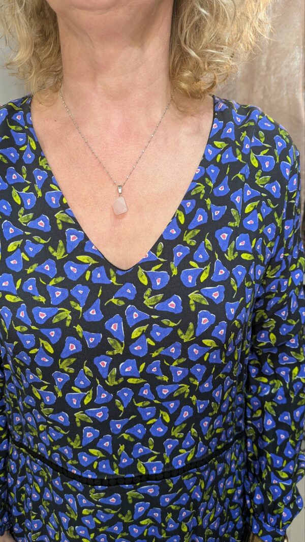 robe bleue LA FÉE MARABOUTEE taille 42 – Image 3