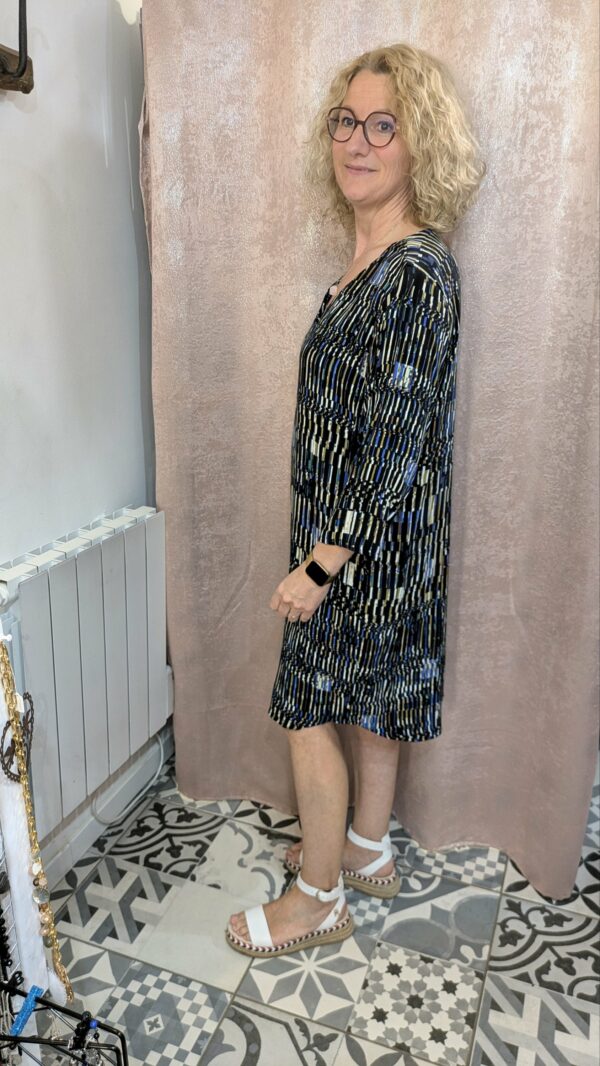 robe ton marine HIPPOCAMPE taille 42 – Image 12