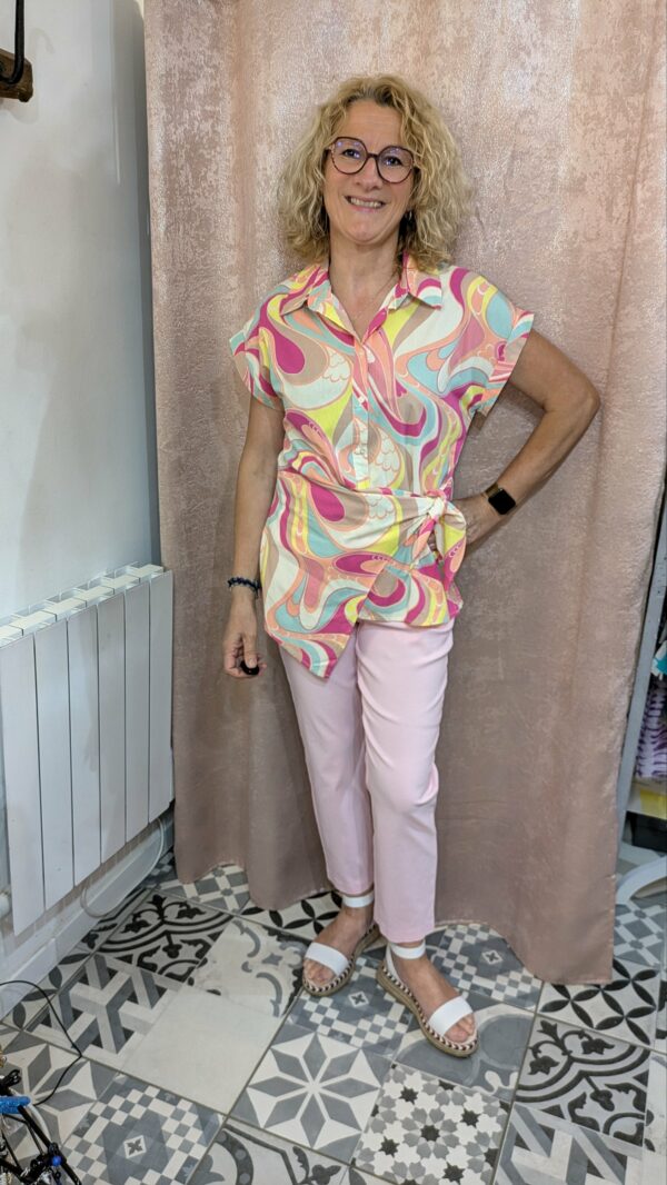 chemise colorée MILLENIUM taille 40 – Image 7