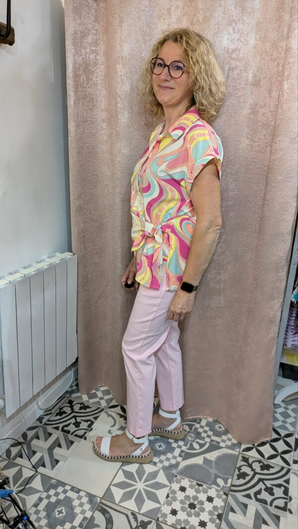 pantacourt rose PETER HAHN taille 40 – Image 8