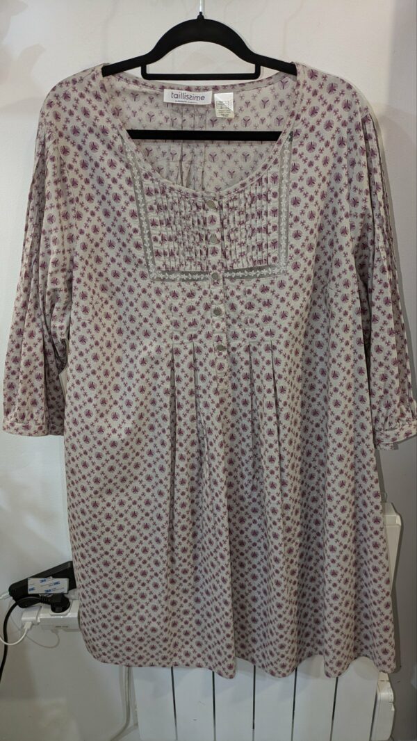 robe parme TAILLISSIME taille 54