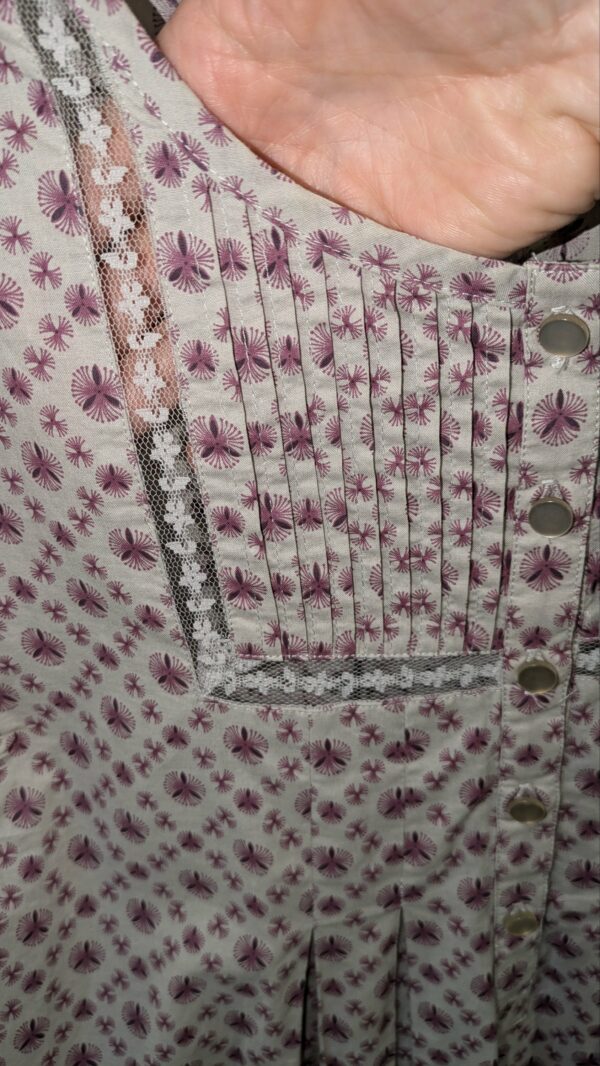 robe parme TAILLISSIME taille 54 – Image 2