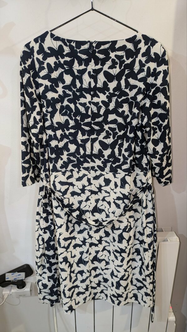 robe neuve marine et blanche UTA RAASCH taille 42 – Image 6