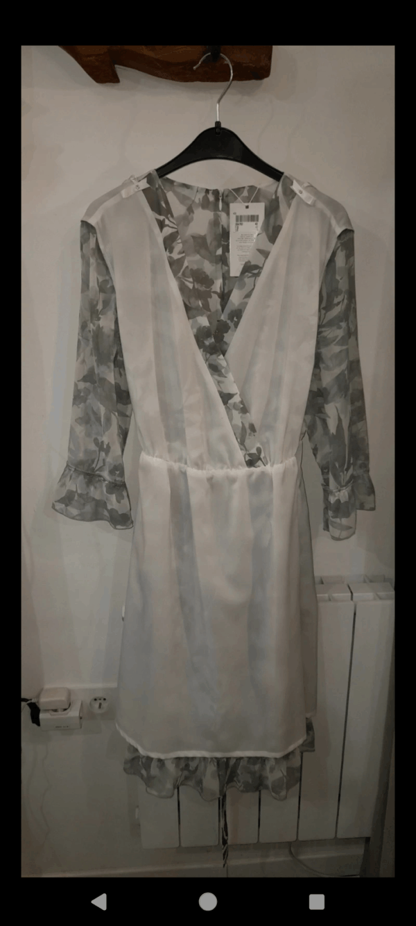 robe neuve grise MADELEINE taille 42 – Image 7