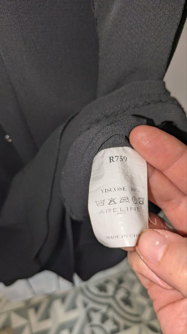 robe noire ARELINE taille 44 – Image 3