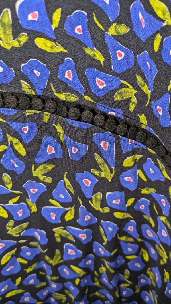 robe bleue LA FÉE MARABOUTEE taille 42 – Image 7