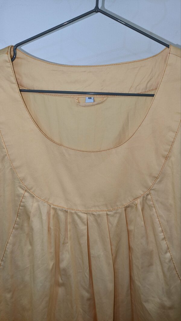 robe jaune orangé taille 48 – Image 6