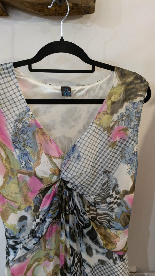 robe multicolore MS MODE taille 48 – Image 2