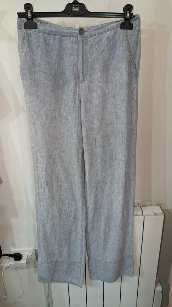pantalon en lin COMPTOIR DES COTONNIERS taille 36