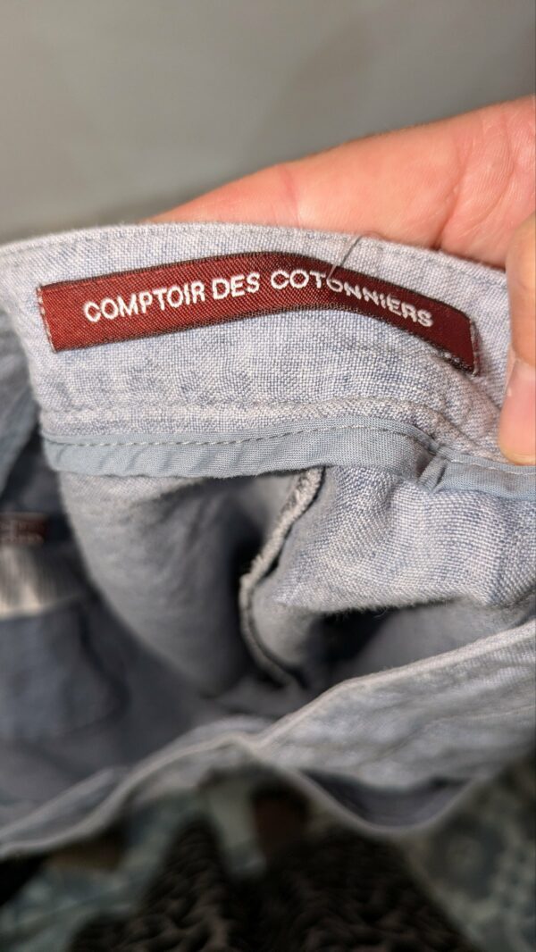 pantalon en lin COMPTOIR DES COTONNIERS taille 36 – Image 2