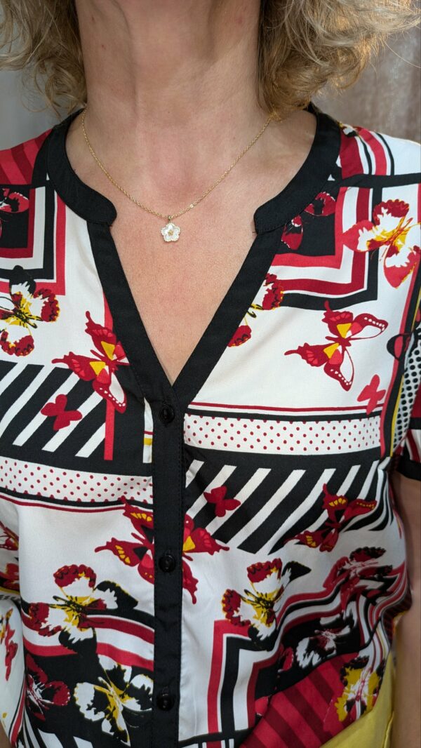 chemise colorée BLANCHE PORTE taille 42 – Image 4