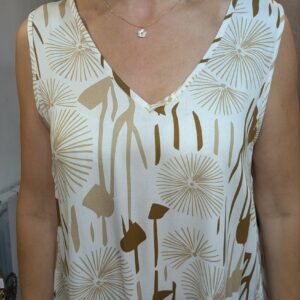 blouse sans manches LA FÉE MARABOUTEE taille 42